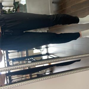 In the go black lululemon joggers